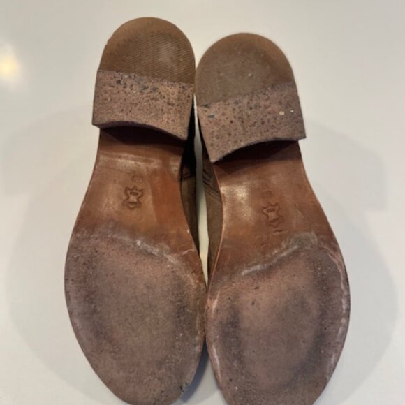 Tory Burch Buff Suede Booties Size 8 - Picture 4 of 4